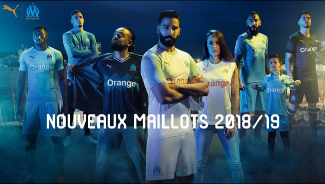 OFFICIEL : Les Maillots De L'OM 2018-2019 Dévoilés ! - Eurofootnews